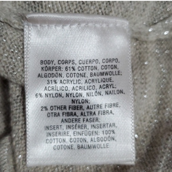 Anthro Knitted & Knotted Slouchy Blouse, Size M. - Picture 6 of 7